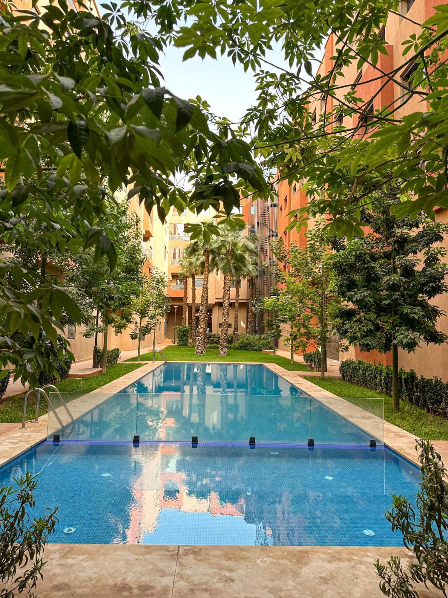 Condo In Marrakech With Pool Marrakesz Zewnętrze zdjęcie