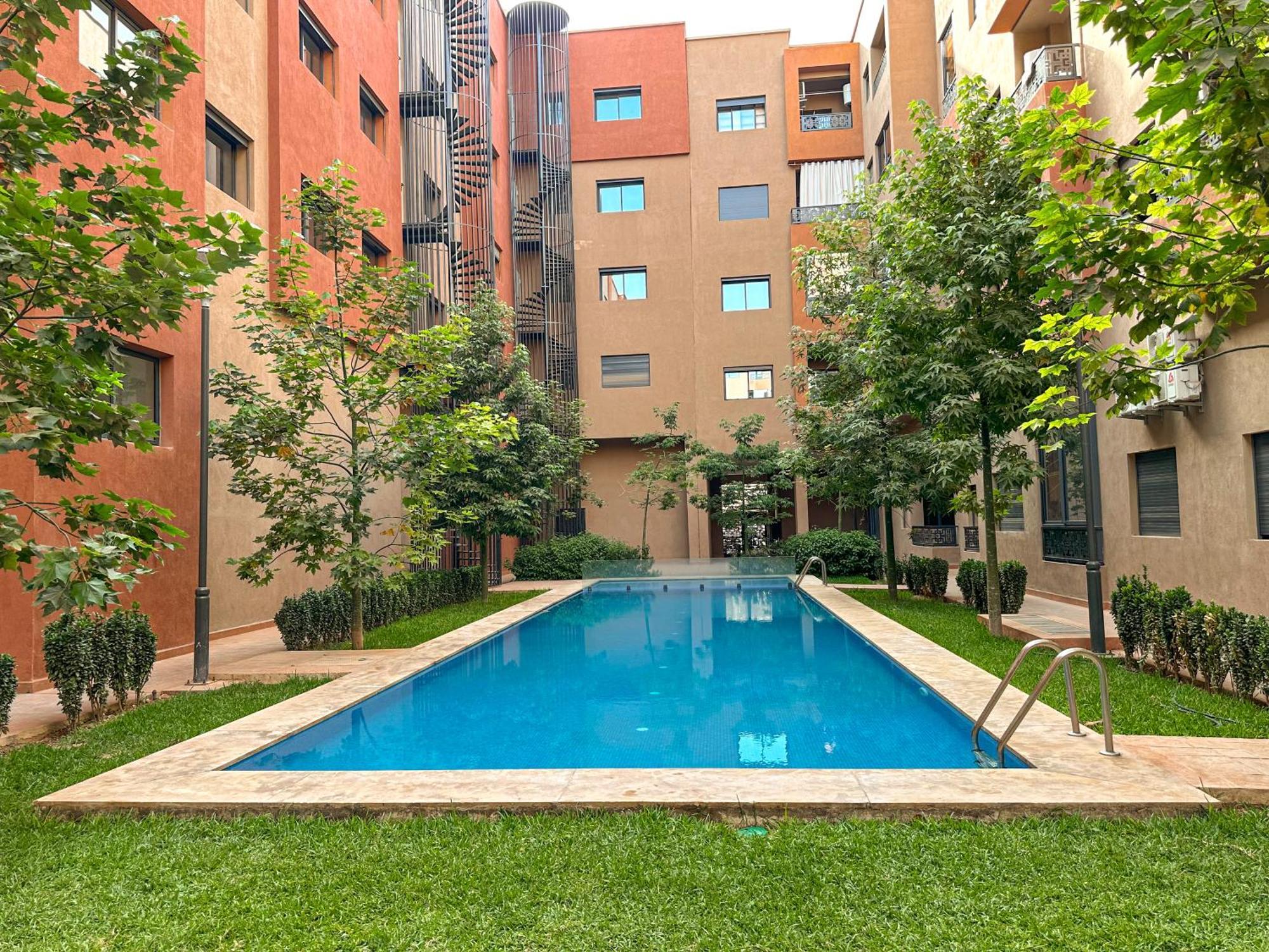 Condo In Marrakech With Pool Marrakesz Zewnętrze zdjęcie
