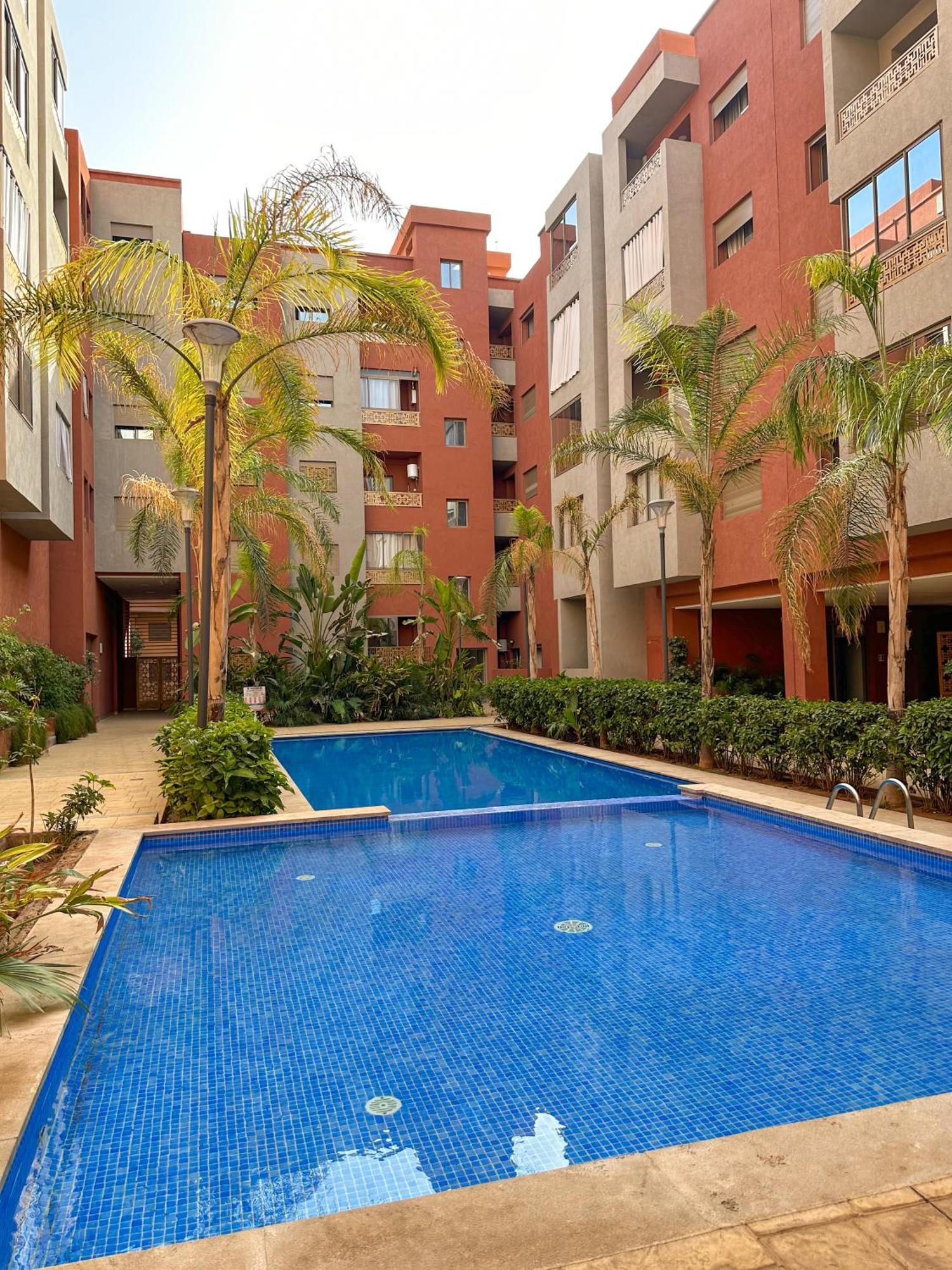 Condo In Marrakech With Pool Marrakesz Zewnętrze zdjęcie