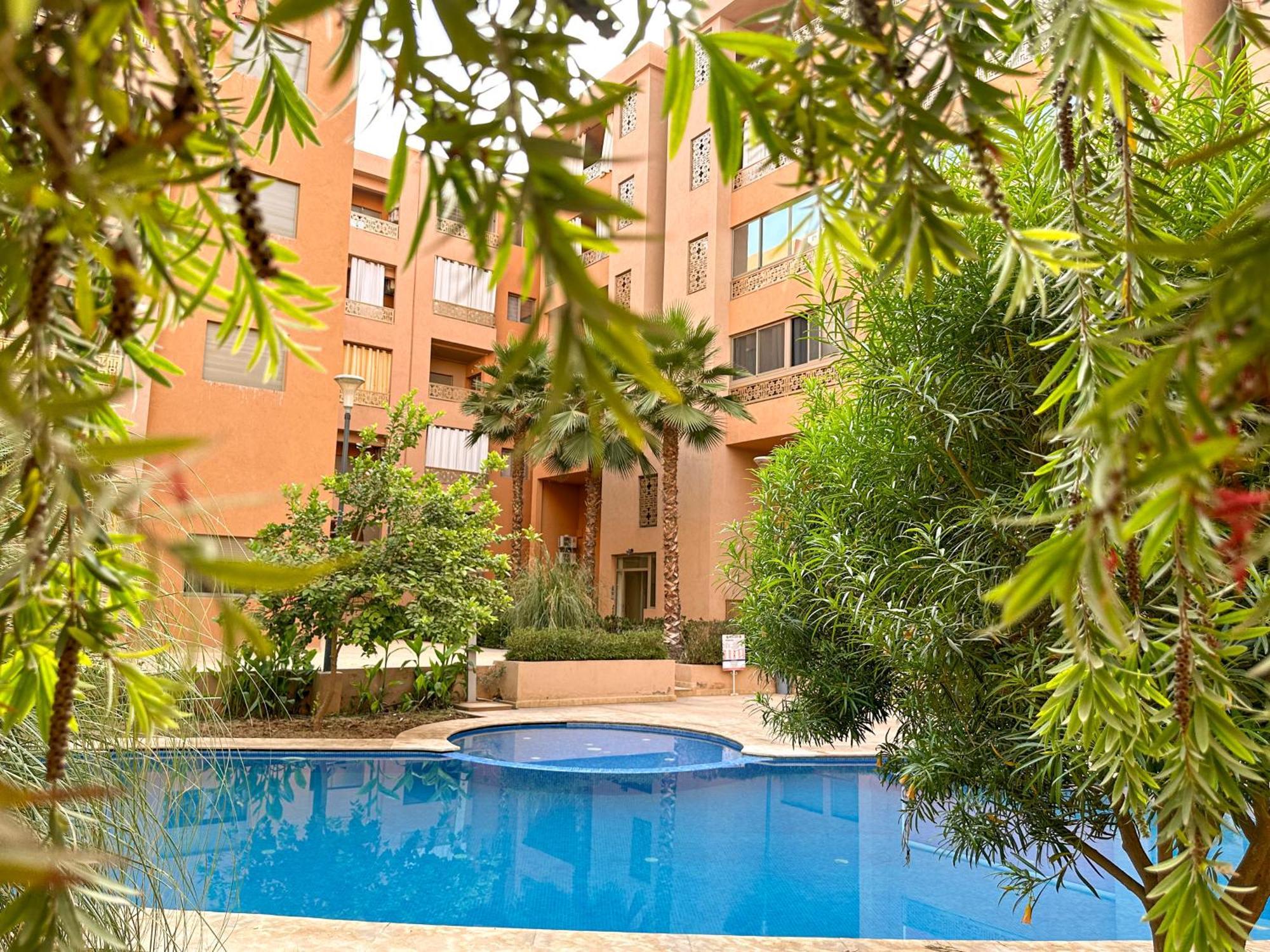 Condo In Marrakech With Pool Marrakesz Zewnętrze zdjęcie