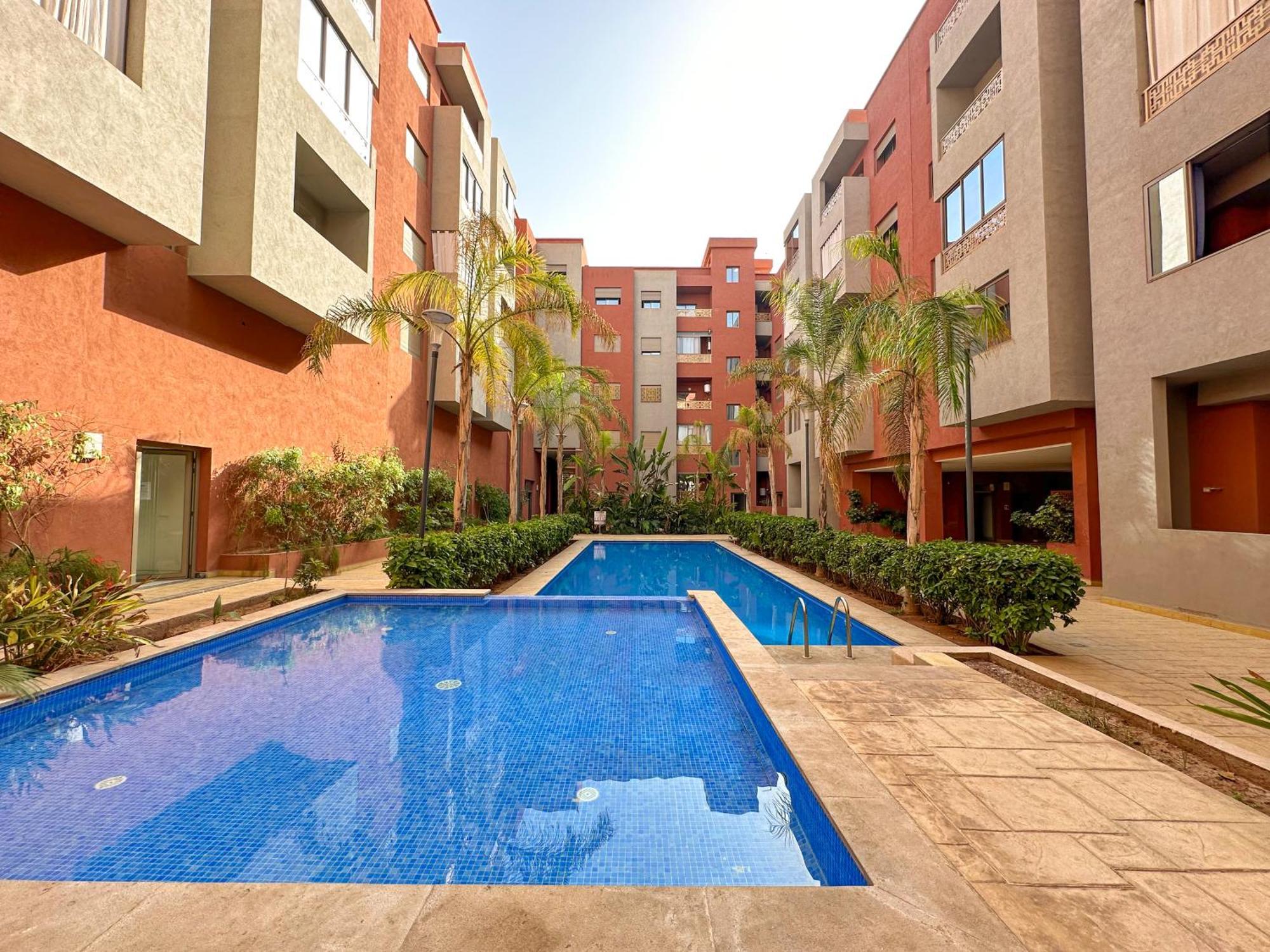 Condo In Marrakech With Pool Marrakesz Zewnętrze zdjęcie